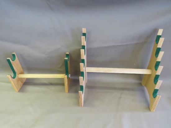Oak Sword Display Racks