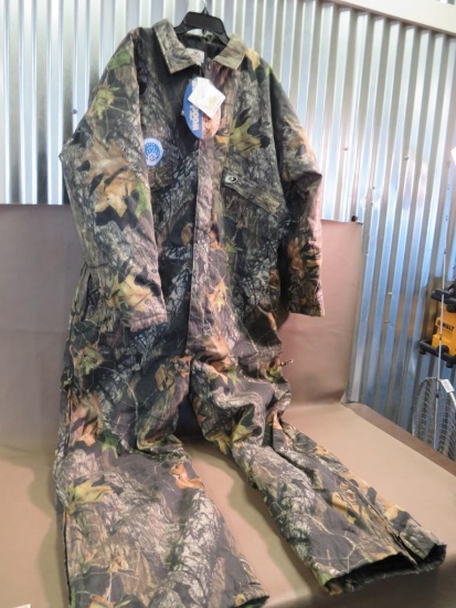 XXL Camo Mossy Oak Coveralls