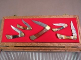 United Cutlery Damascus Knife Set