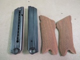 Luger P08 Magazines And Grips