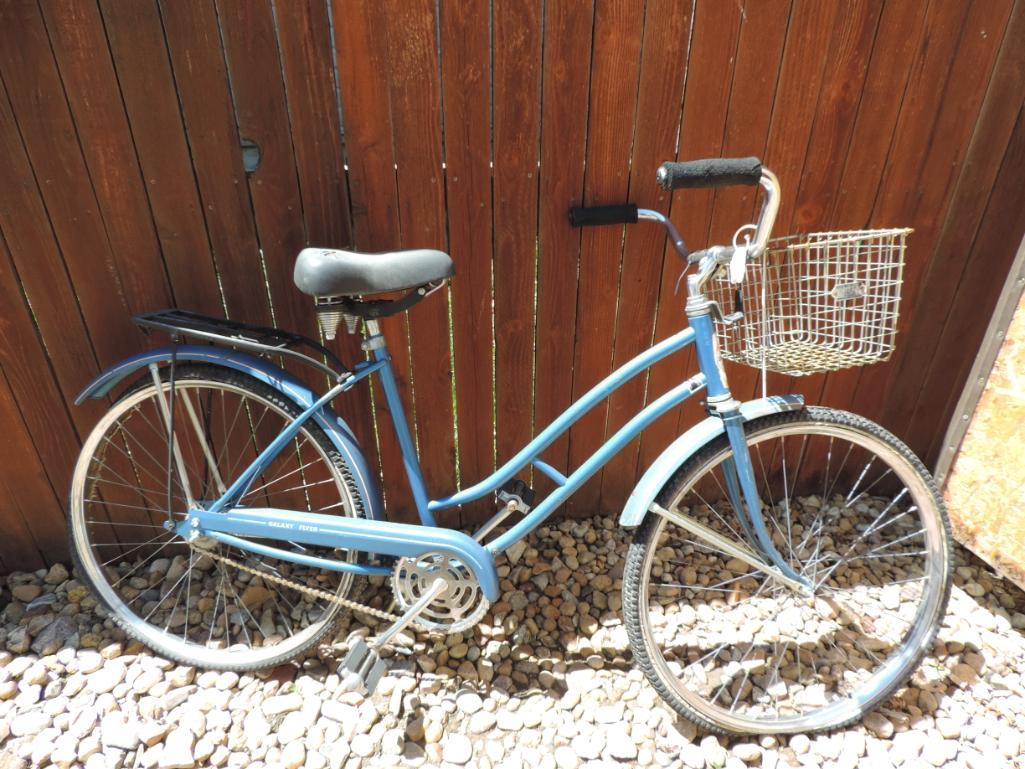 Wester galaxy Flyer Vintage Bike with Cool Basket Proxibid