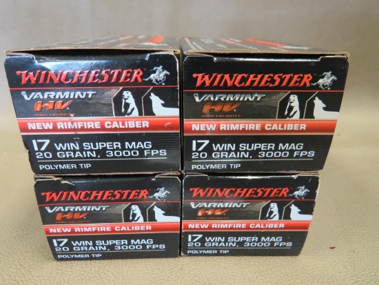 17 Winchester Super Magnum Ammunition