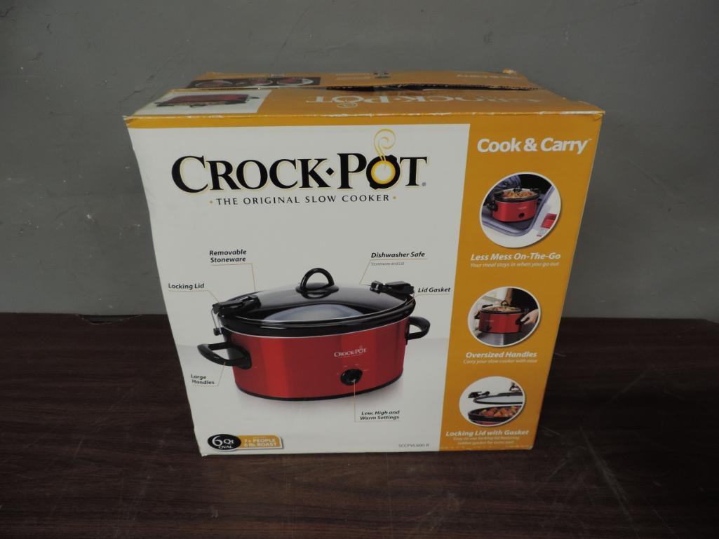 Sold at Auction: Crock Pot Classic Slow Cooker 7 Qt