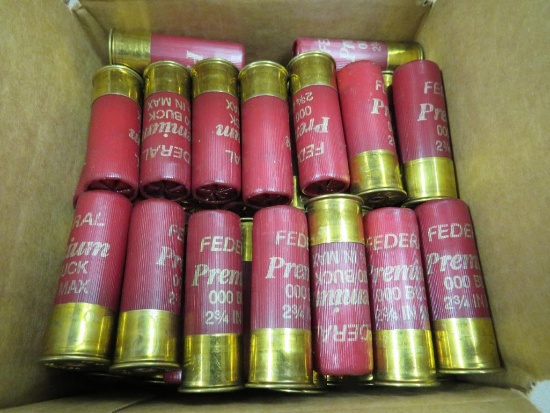 12 Gauge Federal Premium 000 Buckshot Ammunition