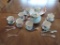 22 Piece Franz Porcelain Butterfly Tea Set