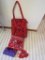 Beaded Red Hat Lady Purses