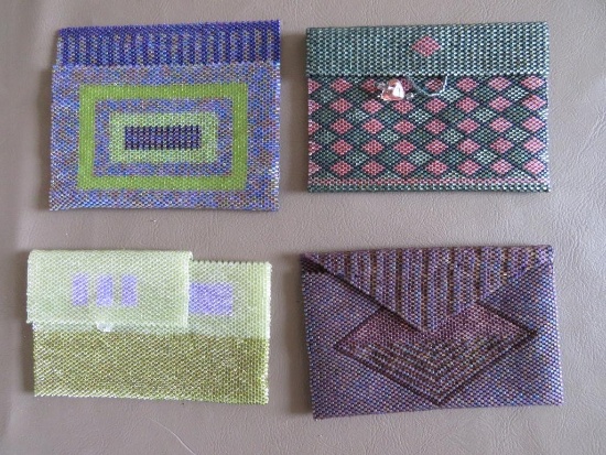 Hand beaded Coin Purses