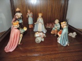 Eleven Piece Goebel Nativity Set