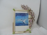 Jay Strongwater Natalie Orchid Frame