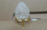 Cut Crystal Faberge Egg