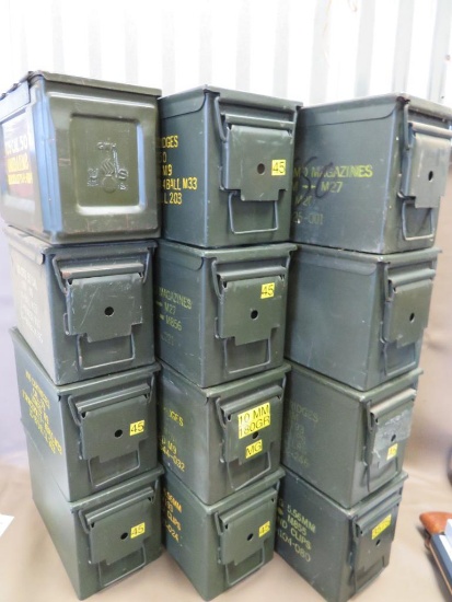 50 Cal Ammo Cans NO SHIPPING