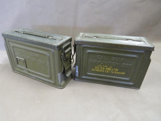 Antique 30 cal Ammo Cans