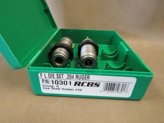 RCBS Reloading Dies for 204 Ruger