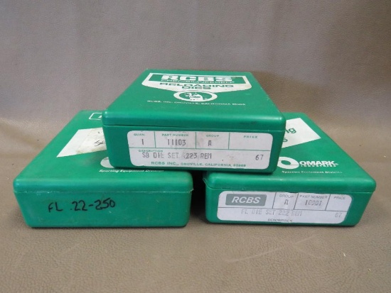 RCBS Reloading Dies for 222, 223, 22-250