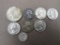 Eight 1964 and Earlier US Silver Coins