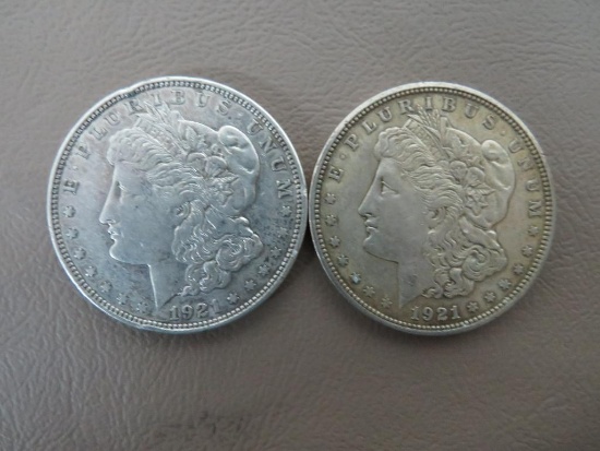 1921 Morgan Dollar Coins
