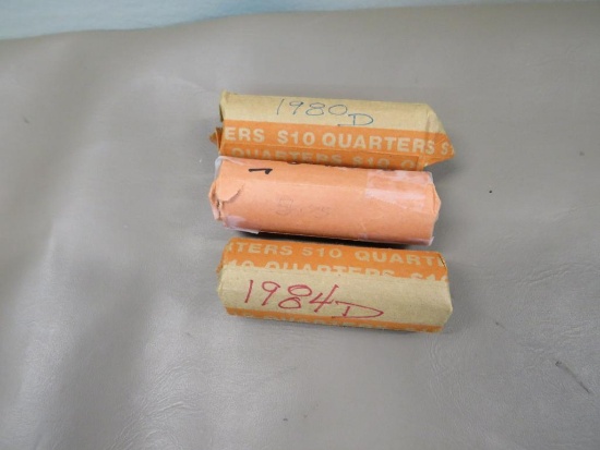 Unsearched Quarter Rolls