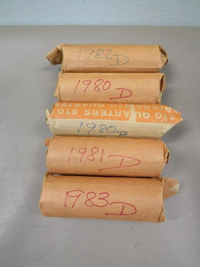 Unsearched Quarter Rolls