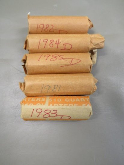 Unsearched Quarter Rolls