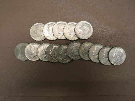 1965 and 1966 Kennedy Half Dollar Coins