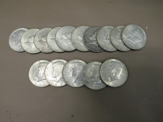 1967 and 1968 Kennedy Half Dollar Coins