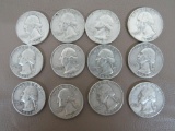 Washington Silver Quarter Coins