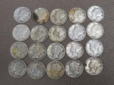 US Mercury Dime Silver Coins