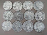 Washington Silver Quarter Coins