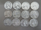 Washington Silver Quarter Coins