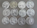 Washington Silver Quarter Coins