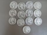 Washington Silver Quarter Coins