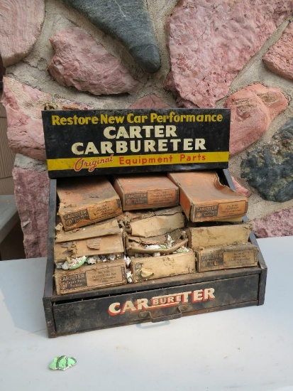 Carter Carburetor Countertop Display