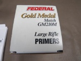 Federal Gold Medal Match Large Rifle Primers NO SHIPPING