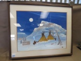 Robert Redbird Artist Signed Native Artwork