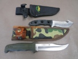Buck and Outdoor Edge Hunting Knives