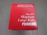 Federal Large Rifle Magnum Primers NO SHIPPING