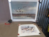 Two Artist Signed and Numbered Ducks Unlimited Prints