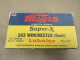 Antique Winchester 243 Super X Ammunition