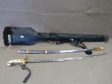 USMC Officers Sword With Case
