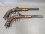 Fine Pair of Matched Belgian Dueling Pistols