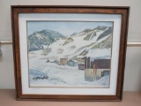 Bill Alexander Framed Aspen Print