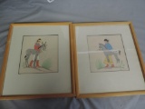 Two Harrison Begay Prints