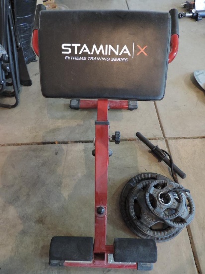 Stamina X Trainer with 55lbs of Weights