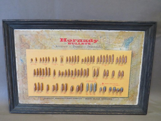 Hornady Bullets Bullet Board Display