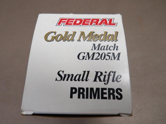 Federal Gold Medal Match Small Rifle Primers NO SHIPPING