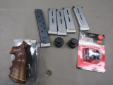 1911 Magazines, Speed Loader and S&W K frame Grips