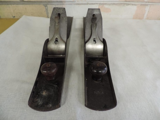 Two Stanley #8 Wood Planes
