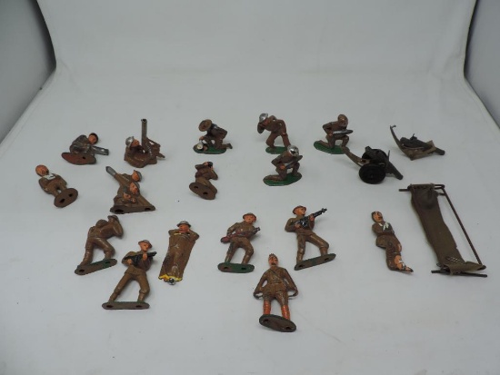 Cast Metal Barclay F Toy Soldiers