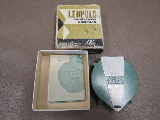 Vintage Leupold Sportsman's Compass in Original Box