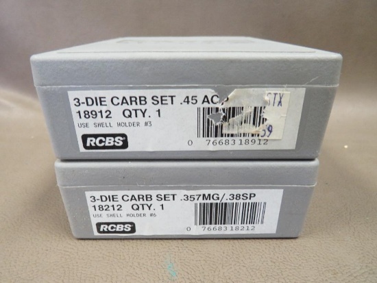 RCBS Carbide 45 ACP and 357 Magnum Reloading Dies